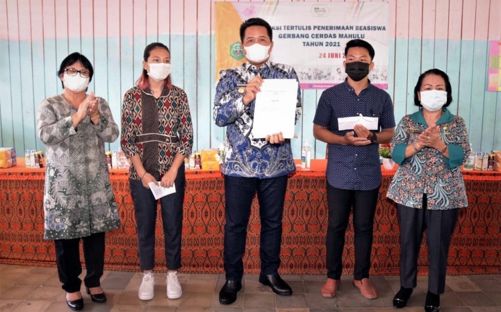 BUPATI BUKA TES SELEKSI PENERIMAAN BEASISWA GCM Prokopim Kabupaten