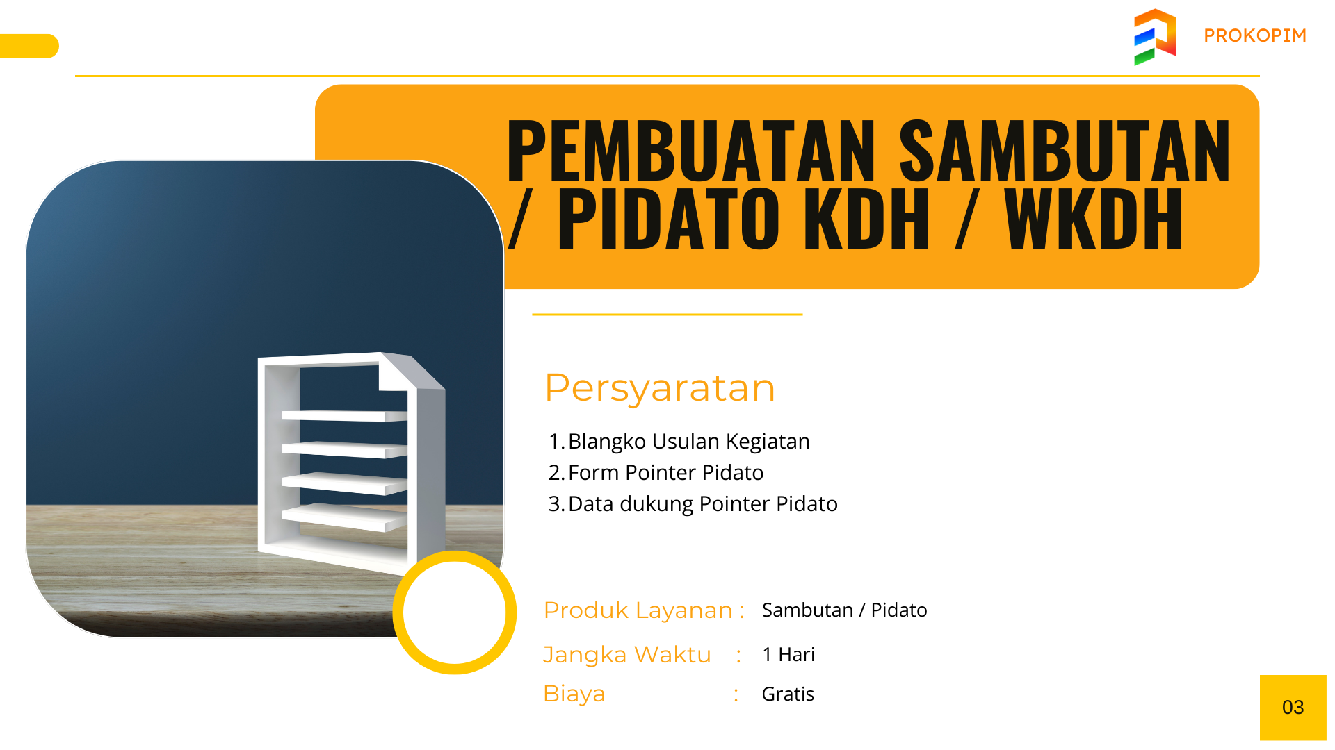 Maklumat & Standar Pelayanan