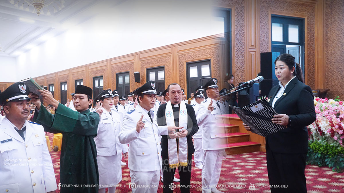 Bupati Lantik Petinggi Periode 2026-2034, Tekankan Integritas dan Pelayanan Masyarakat