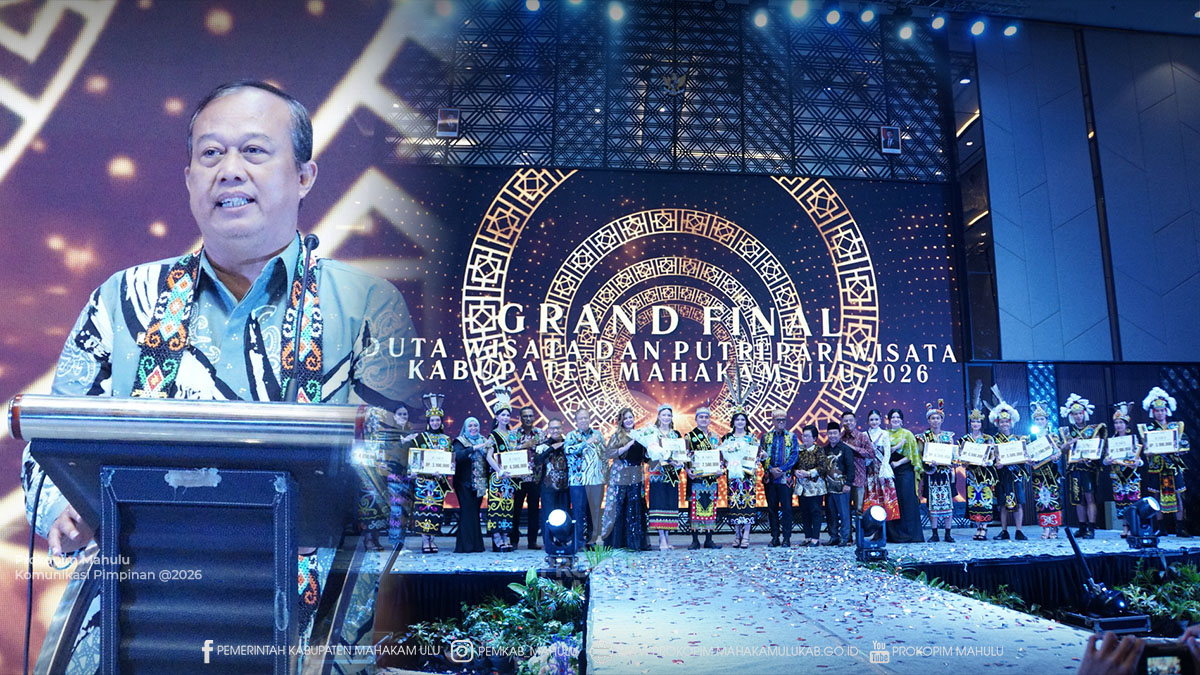 Grand Final Pemilihan Duta Wisata dan Putri Pariwisata Mahulu, Bupati Pesan Duta Wisata Jadi Wajah Daerah dan Agen Promosi Digital