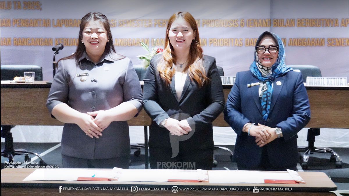 Paripurna Persetujuan Ranperda Pertanggungjawaban APBD 2025, Bupati Mahulu Sampaikan Apresiasi
