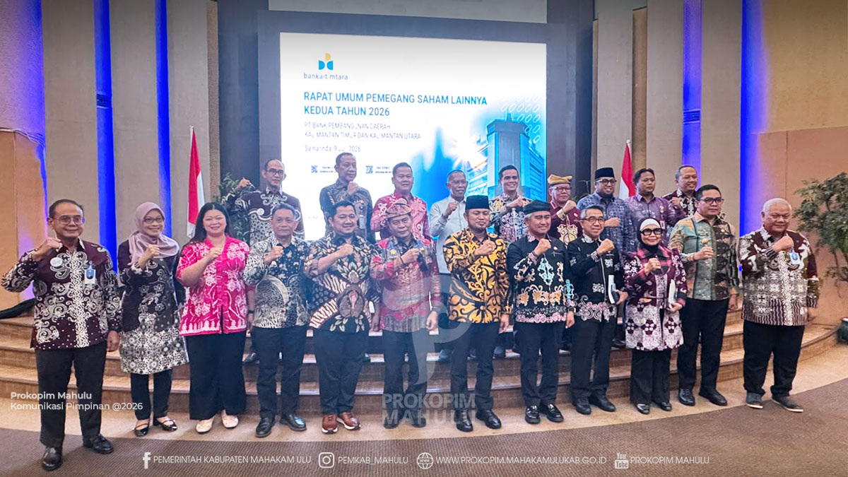 RUPS PT BPD Kaltim Kaltara, Bupati Mahulu Titip Harapan Bagi Daerah Perbatasan