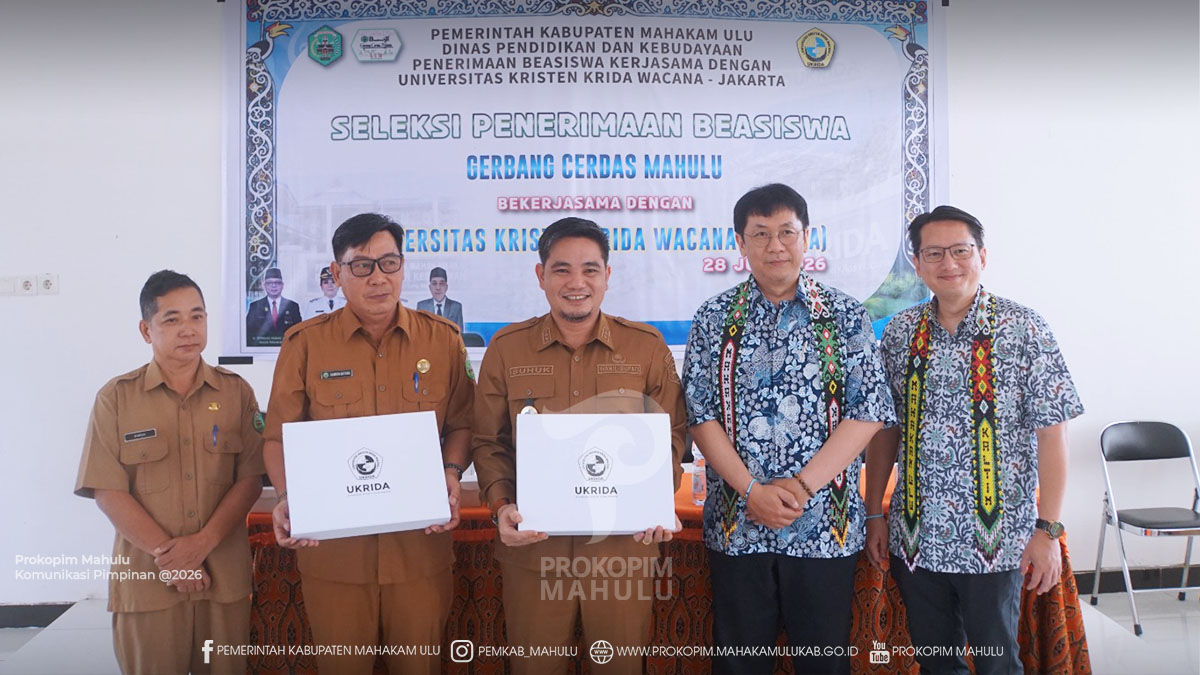 Seleksi Beasiswa Gerbang Cerdas UKRIDA, Mahulu Perkuat Komitmen Cetak Dokter Putra Daerah