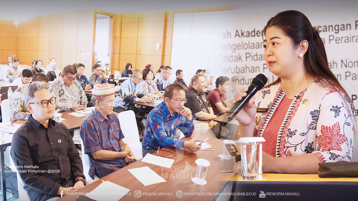 Buka FGD Penyusunan Kajian Akademik Lima Ranperda, Bupati Mahulu Tegaskan Regulasi Harus Kontekstual dan Implementatif