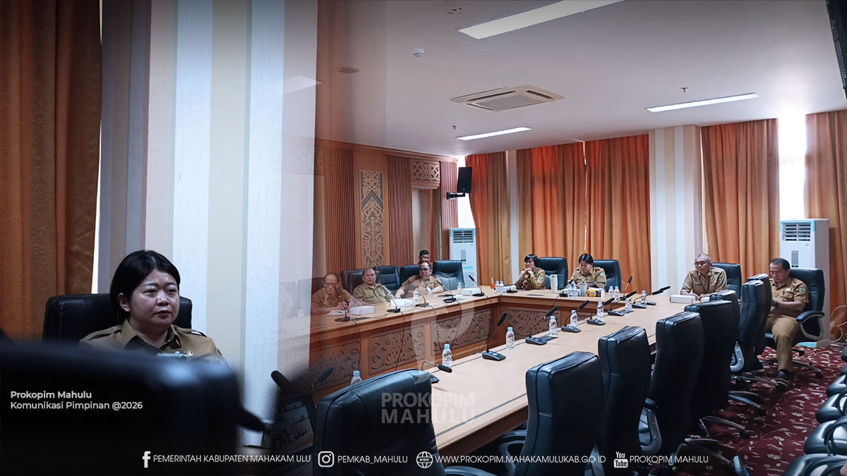 Bupati Mahulu Ikuti Rapat Kerja dan Rapat Dengar Pendapat Bersama Komisi II DPR RI