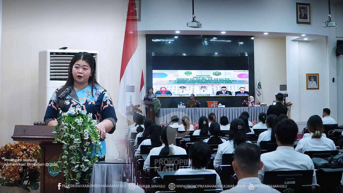 Penutupan Orientasi PPPK, Bupati Mahulu Tegaskan Disiplin ASN Untuk Mendukung Kelancaran Pelayanan Masyarakat 