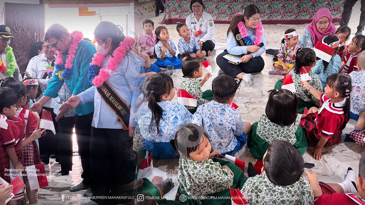 Bupati Sambangi Anak PAUD dan TK, Perkuat Gerakan Gemar Membaca