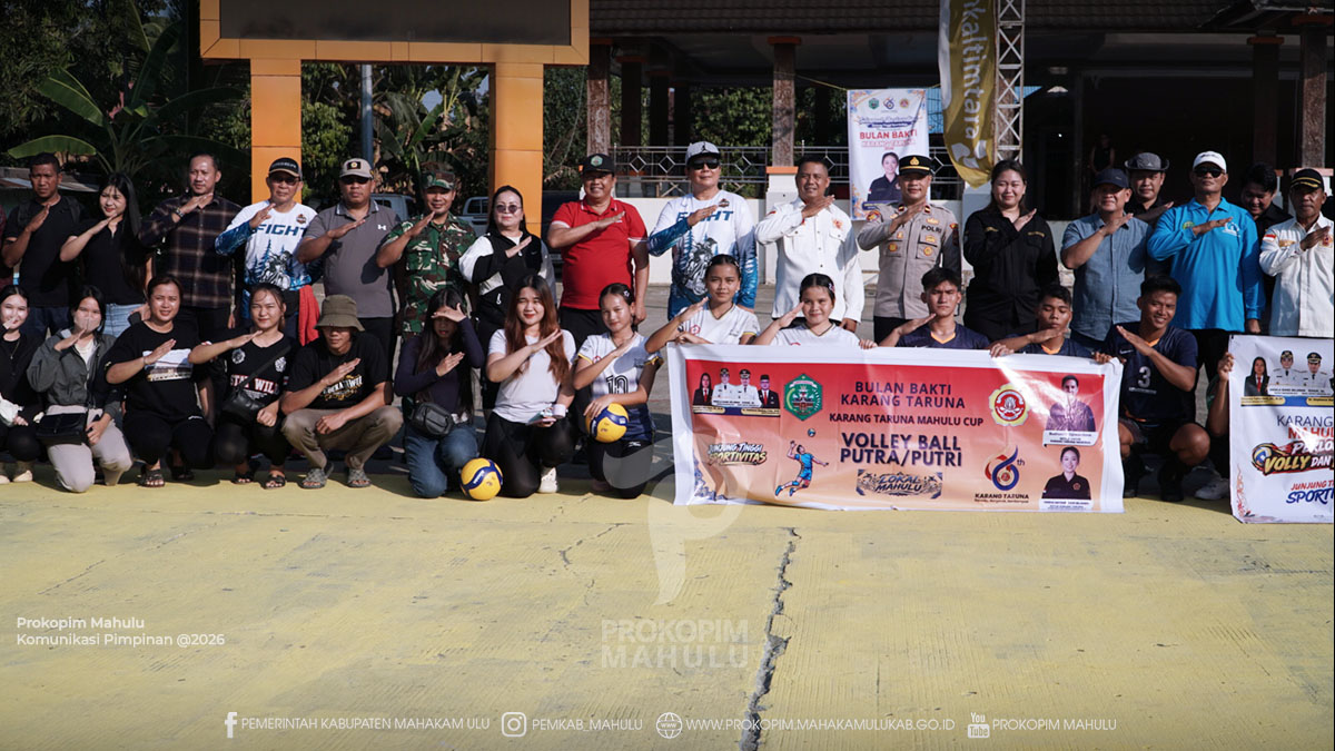 Bulan Bakti Karang Taruna ke-66, Pemkab Mahulu Dorong Pemuda Aktif Melalui Kegiatan Olahraga dan Sosial 