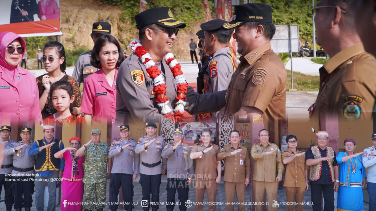 Wakil Bupati Sambut Kapolres Mahulu Baru, Perkuat Sinergi untuk Daerah