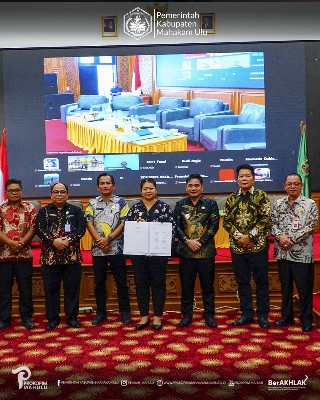 Ujoh Bilang – Pemerintah Kabupaten (Pemkab) Mahakam Ulu (Mahulu) menggelar Forum Konsultasi Publik Rancangan Awal Rencana Pembangunan Jangka Menengah Daerah (RPJMD) Tahun 2025–2029 di Ujoh Bilang, Kamis (06/11/2025). 