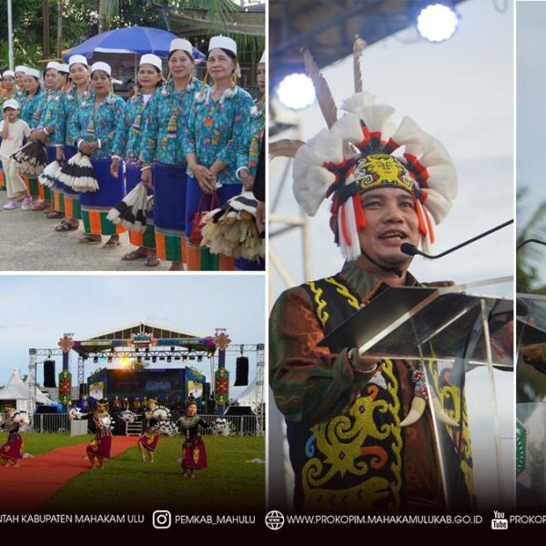 Cover Berita 1.1 (2) Datah Bilang – Wakil Bupati (Wabup), Mahakam Ulu, Suhuk, S.E., secara resmi membuka Cross Border Festival Datah Bilang Tahun 2025, mewakili Bupati Mahakam Ulu, Angela Idang Belawan. Kegiatan yang digelar di Kampung Datah Bilang, Jumat (28/11/2025), berlangsung meriah dan penuh antusiasme masyarakat.