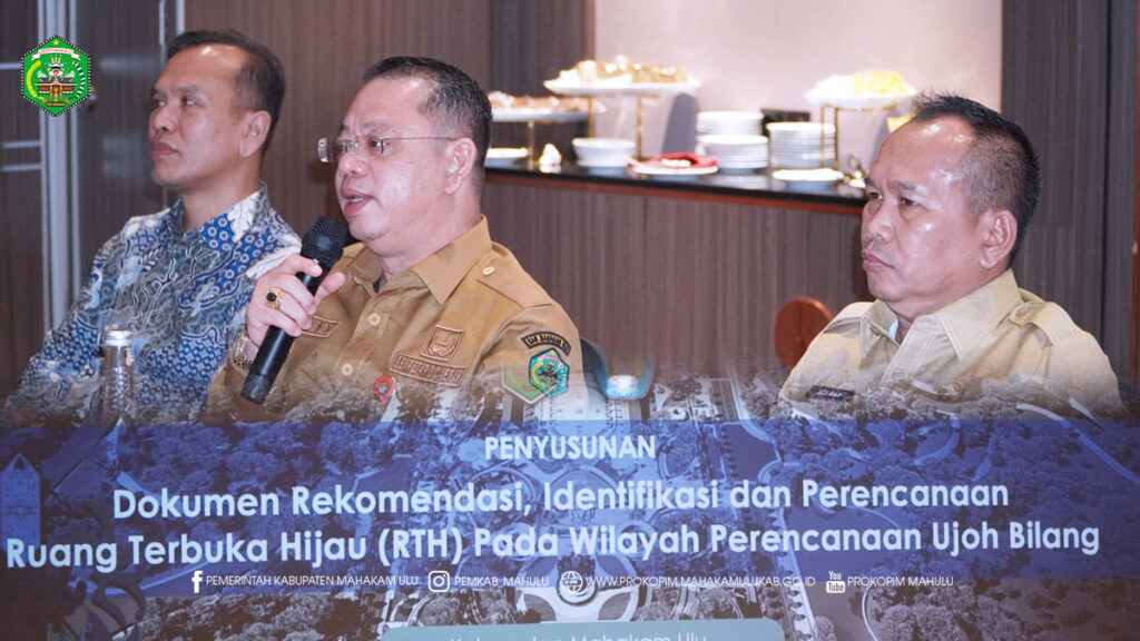 Samarinda – Mewakili Bupati Mahakam Ulu (Mahulu), Angela Idang Belawan, kegiatan Focus Group Discussion (FGD) II, Penyusunan Dokumen Rekomendasi, Identifikasi, dan Perencanaan Ruang Terbuka Hijau (RTH) Wilayah Perencanaan Ujoh Bilang serta Pengembangan Website Database Keanekaragaman Hayati resmi dibuka oleh Sekretaris Daerah Kabupaten Mahulu, Dr. Stephanus Madang, S.Sos., M.M., pada Selasa (09/12/2025) di Samarinda.