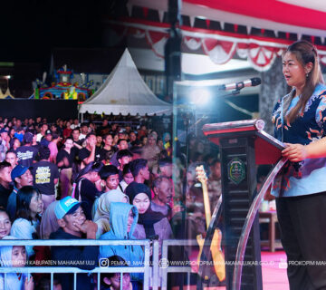 Ujoh Bilang – Peringatan Hari Jadi ke-12 Kabupaten Mahakam Ulu (Mahulu) menjadi momentum refleksi sekaligus peneguhan arah pembangunan daerah. Dalam suasana hangat Malam Ramah Tamah yang digelar di Tribun, Alun - alun, Ujoh Bilang. Senin (15/12/2025) malam.