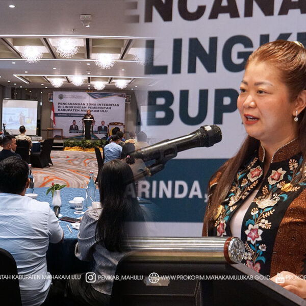 Cover Berita Samarinda – Bupati Mahakam Ulu (Mahulu), Angela Idang Belawan, secara tegas mencanangkan Zona Integritas (ZI) sebagai langkah strategis Pemerintah Kabupaten Mahakam Ulu dalam mendorong reformasi birokrasi dan peningkatan kualitas pelayanan publik, pada kegiatan Pencanangan Zona Integritas untuk Pengusulan Penilaian Tahun 2026, yang digelar di Hotel Mercure, Samarinda. Jumat ( 19/12/2025 )