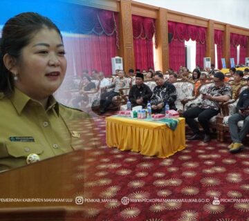 Ujoh Bilang – Bupati Mahakam Ulu (Mahulu) Angela Idang Belawan membuka secara langsung Musyawarah Perencanaan Pembangunan (Musrenbang) Rencana Pembangunan Jangka Menengah Daerah (RPJMD) Kabupaten Mahakam Ulu Tahun 2025–2029, yang digelar di Ballroom Lantai III Kantor Bupati Mahulu, Senin (15/12/2025) siang.