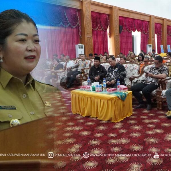 Ujoh Bilang – Bupati Mahakam Ulu (Mahulu) Angela Idang Belawan membuka secara langsung Musyawarah Perencanaan Pembangunan (Musrenbang) Rencana Pembangunan Jangka Menengah Daerah (RPJMD) Kabupaten Mahakam Ulu Tahun 2025–2029, yang digelar di Ballroom Lantai III Kantor Bupati Mahulu, Senin (15/12/2025) siang.