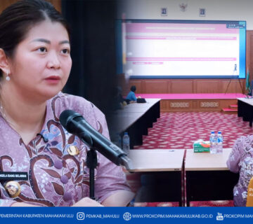 Ujoh Bilang – Bupati Mahakam Ulu (Mahulu), Angela Idang Belawan, memimpin dan membuka secara resmi membuka Rapat Koordinasi (Rakor) Tim Pengendalian Inflasi Daerah (TPID) menjelang Hari Besar Keagamaan Nasional (HBKN) di Ballroom Kantor Bupati Lt.3, Kamis (13/2/2026).