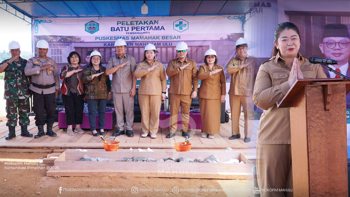 Ujoh Bilang – Seluruh masyarakat Kampung Mamahak Besar dan wilayah sekitarnya untuk turut berpartisipasi menyukseskan pembangunan tersebut dengan menjaga, mengawasi, serta memberikan dukungan agar proses pembangunan dapat berjalan dengan aman, lancar, dan selesai sesuai dengan rencana yang telah ditetapkan.