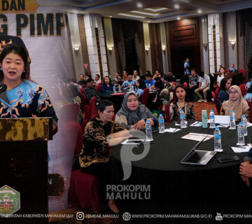 Balikpapan - Selasa (23/06/2026), Bupati Mahakam Ulu (Mahulu), Angela Idang Belawan menekankan pentingnya penguatan koordinasi dan komunikasi pemerintahan guna mendukung pelayanan publik yang optimal di wilayah Kabupaten Mahakam Ulu yang memiliki kondisi geografis cukup luas dan menantang.