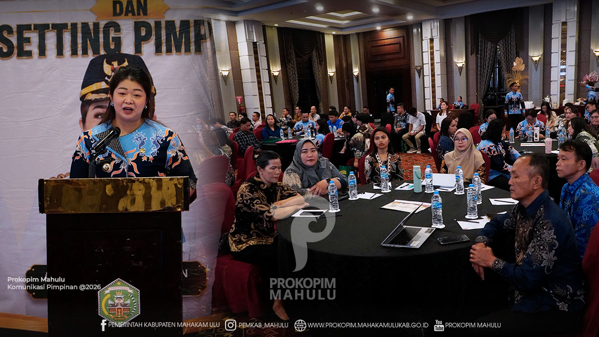 Balikpapan - Selasa (23/06/2026), Bupati Mahakam Ulu (Mahulu), Angela Idang Belawan menekankan pentingnya penguatan koordinasi dan komunikasi pemerintahan guna mendukung pelayanan publik yang optimal di wilayah Kabupaten Mahakam Ulu yang memiliki kondisi geografis cukup luas dan menantang.