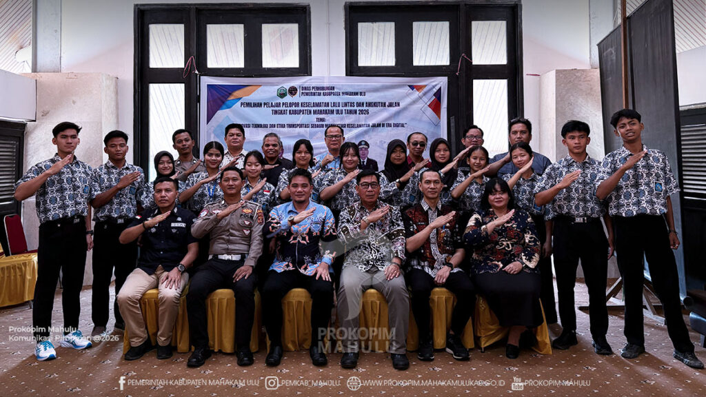 Ujoh Bilang – Pemerintah Kabupaten (Pemkab) Mahakam Ulu (Mahulu) menggelar Rapat Pemilihan Pelajar Pelopor Keselamatan Lalu Lintas dan Angkutan Jalan Tingkat Kabupaten Mahakam Ulu, yang berlangsung di Ruang Rapat Balcony Lt. 3 Kantor Bupati, Kamis (30/7/2026).
