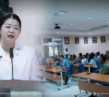Samarinda – Bupati Mahakam Ulu (Mahulu), Angela Idang Belawan secara resmi membuka Tes Akademik Calon Mahasiswa Baru Kerjasama Kabupaten Mahulu dengan Universitas Mulawarman (Unmul), pada Program Studi Ilmu Magister Manajemen Pendidikan Fakultas Ilmu Keguruan (FKIP) dan Program Studi Magister Ilmu Pemerintahan Fakultas Ilmu Sosial dan Ilmu Politik (Fisipol), yang berlangsung di Ruang Utama Dekanat FKIP Unmul. Sabtu (18/07/2026)