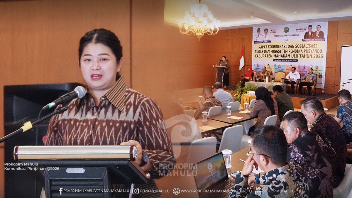 Samarinda – Bupati Mahakam Ulu (Mahulu), Angela Idang Belawan, menegaskan bahwa Pos Pelayanan Terpadu (Posyandu) harus dikelola secara terintegrasi lintas sektor, dengan menempatkan manfaat nyata bagi masyarakat sebagai tujuan utama.