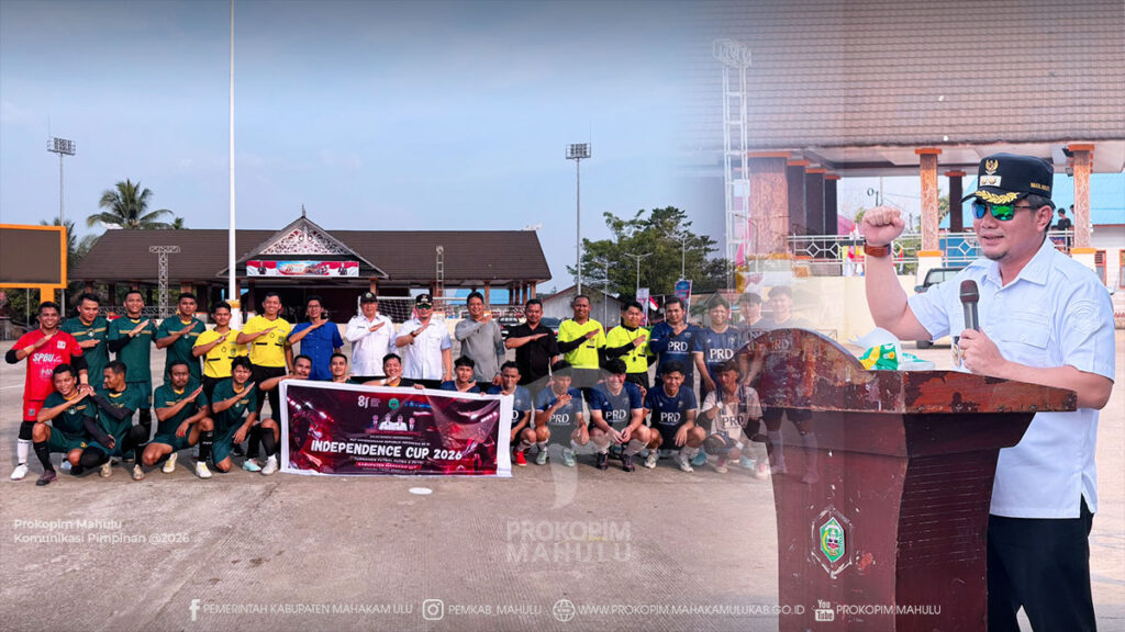 Ujoh Bilang – Bupati Mahakam Ulu (Mahulu), Angela Idang Belawan yang dalam hal ini diwakili oleh Wakil Bupati (Wabup) Mahulu, Suhuk, S.E., secara resmi membuka rangkaian perlombaan dalam rangka memeriahkan Hari Ulang Tahun (HUT) Kemerdekaan Republik Indonesia ke-81 Tahun 2026, di Lapangan Tribun Ujoh Bilang, Rabu (12/8/26).