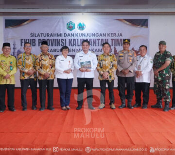 Ujoh Bilang – Bupati Mahakam Ulu (Mahulu), Angela Idang Belawan, yang diwakili Wakil Bupati (Wabup) Mahulu, Suhuk, S.E., menerima kunjungan audiensi Komandan Kompi 2 Batalyon B Pelopor, Ipda Abdullah Hadi Iswanto, di Ruang Kerja Wakil Bupati Mahulu, Lantai III Kantor Bupati Mahulu, Kamis (6/8/2026).