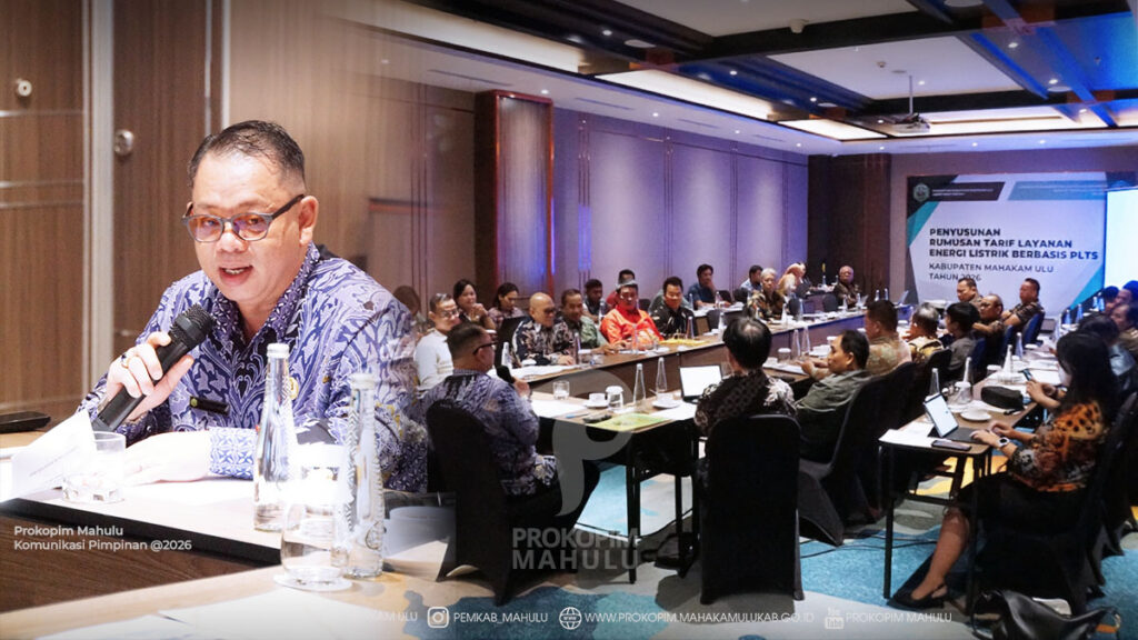 Samarinda – Pemerintah Kabupaten (Pemkab) Mahakam Ulu (Mahulu), terus memperkuat langkah strategis dalam memastikan ketersediaan energi listrik yang terjangkau, andal, dan berkelanjutan bagi masyarakat hingga ke kampung-kampung yang belum sepenuhnya terjangkau jaringan listrik konvensional.