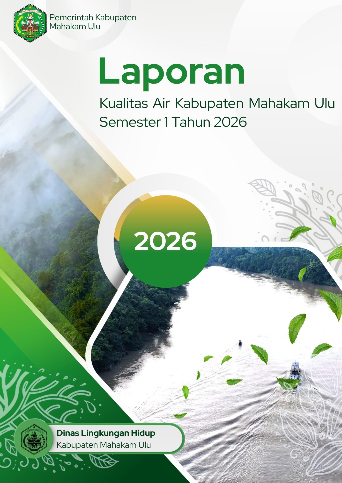 Laporan Hasil Analisa Laboratorium Kualitas Air Sungai Kabupaten Mahakam Ulu Semester 1 Tahun 2026